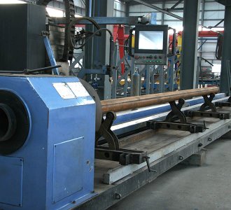 Intersecting line cutting machine