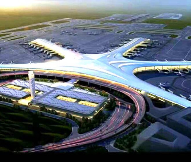 Qingdao New Airport Terminal Framework