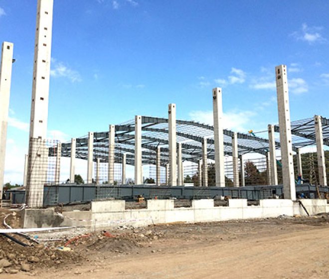 Chile steel structure warehouse