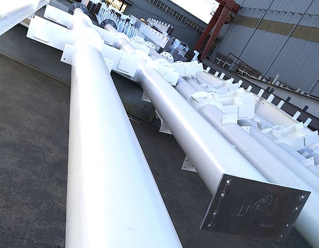 Steel pipe column