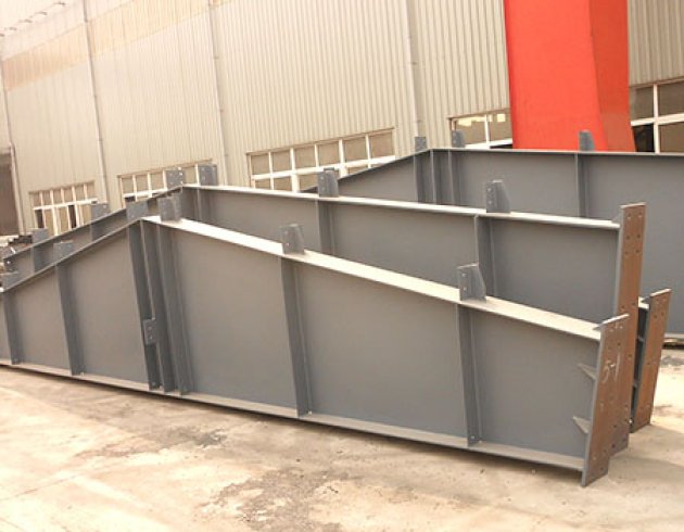 Built-up H section steel