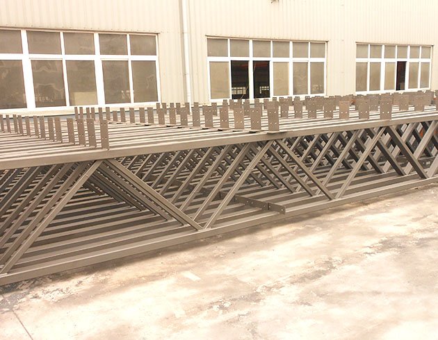 H section steel truss